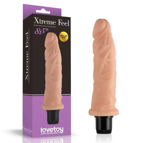 Интимный Вибратор из кибер-кожи 7.6» Xtreme Feel Cyberskin Vibrator «Lovetoy»