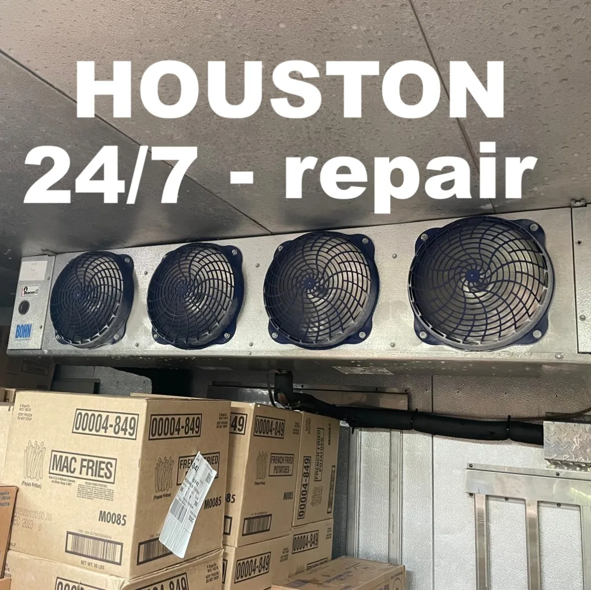 Houston: Walk-in cooler - maintenance and repair
