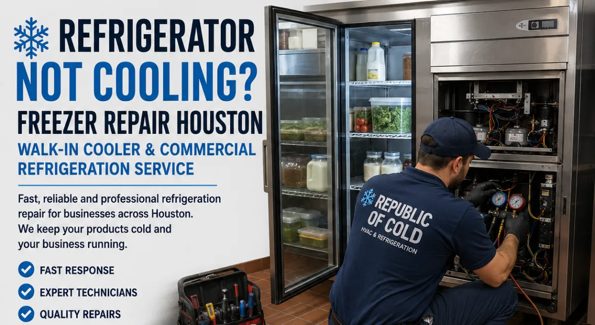 Freezer Not Freezing? Emergency Refrigerator Repair Houston Available Today