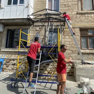 Реклама ПМР: Установка метало конструкций в Приднестровье - от замера до установки под ключ.