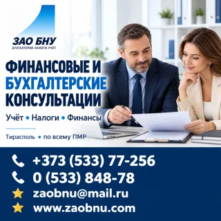 Финансово-бухгалтерское консультирование в ПМР | БНУ