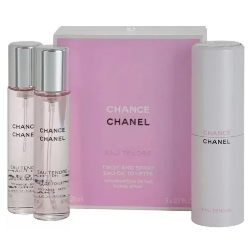 Chanel Chance Eau Tendre EDT Spray 3x20 мл - Chisinau Chanel Chance Eau Tendre EDT Spray 3x20 мл - Chisinau