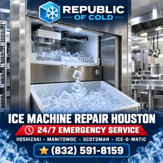 Ice Machine Harvest Cycle Repair Houston