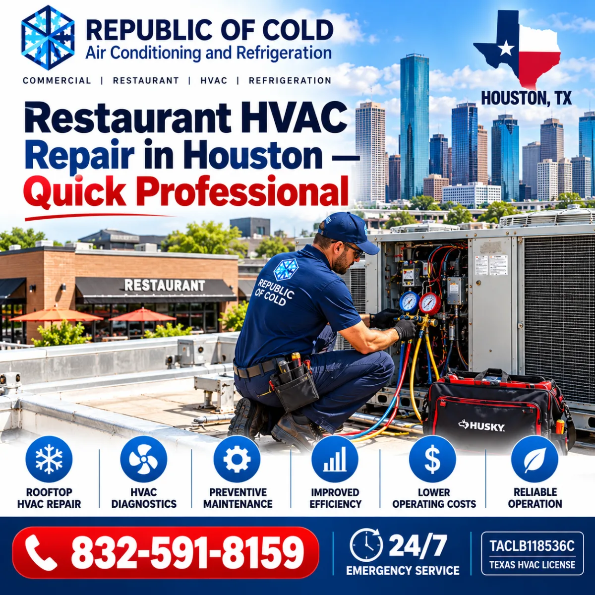Restaurant HVAC Repair in Houston — Quick Professional