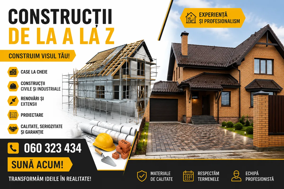 Firme de Construcții pentru Obiecte Comerciale și Industriale