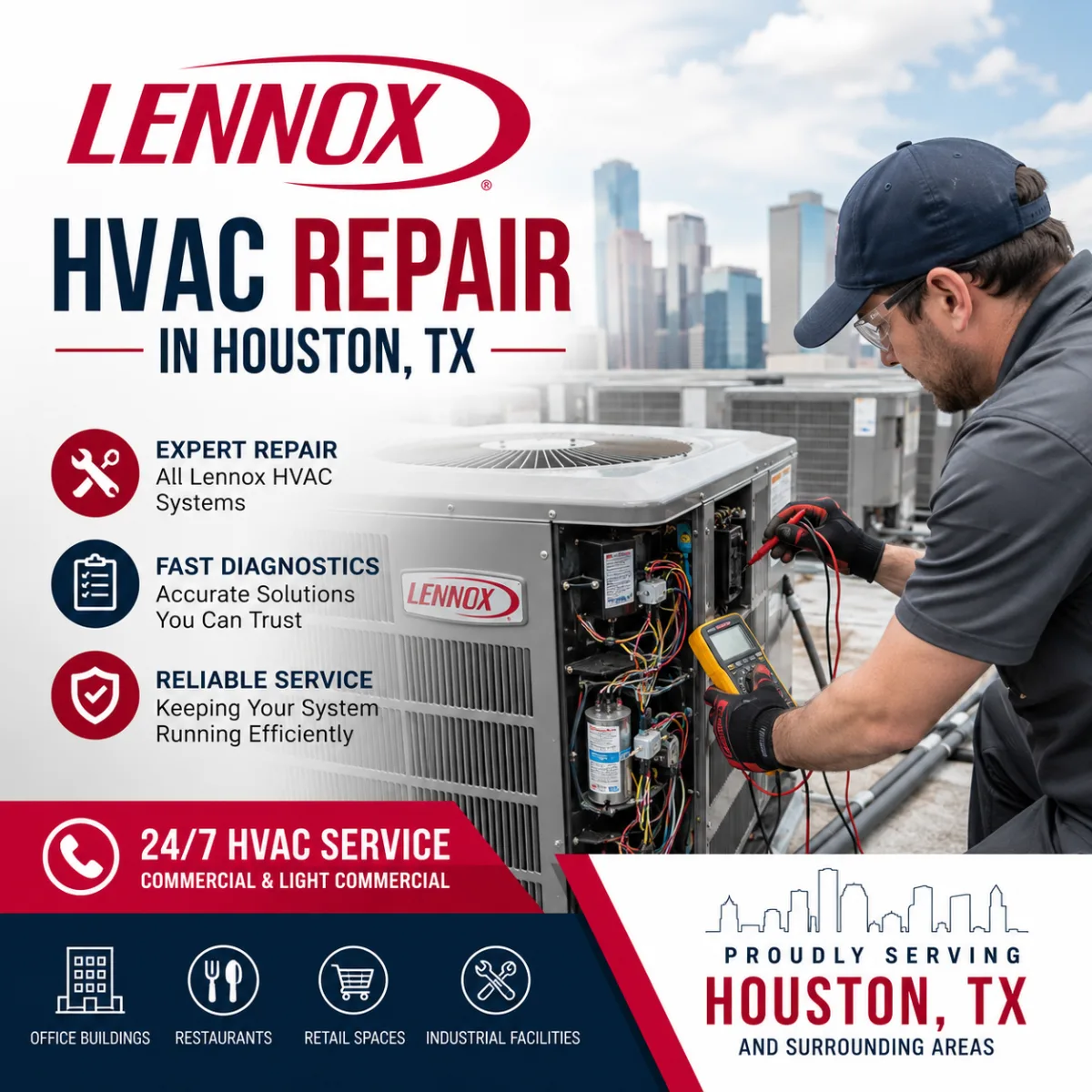 Lennox HVAC Maintenance Houston – Professional Preventive Service
