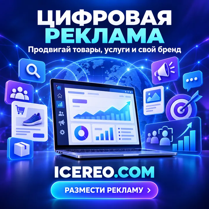 Цифровая реклама ⭐ Продвижение товаров и услуг | ICEREO