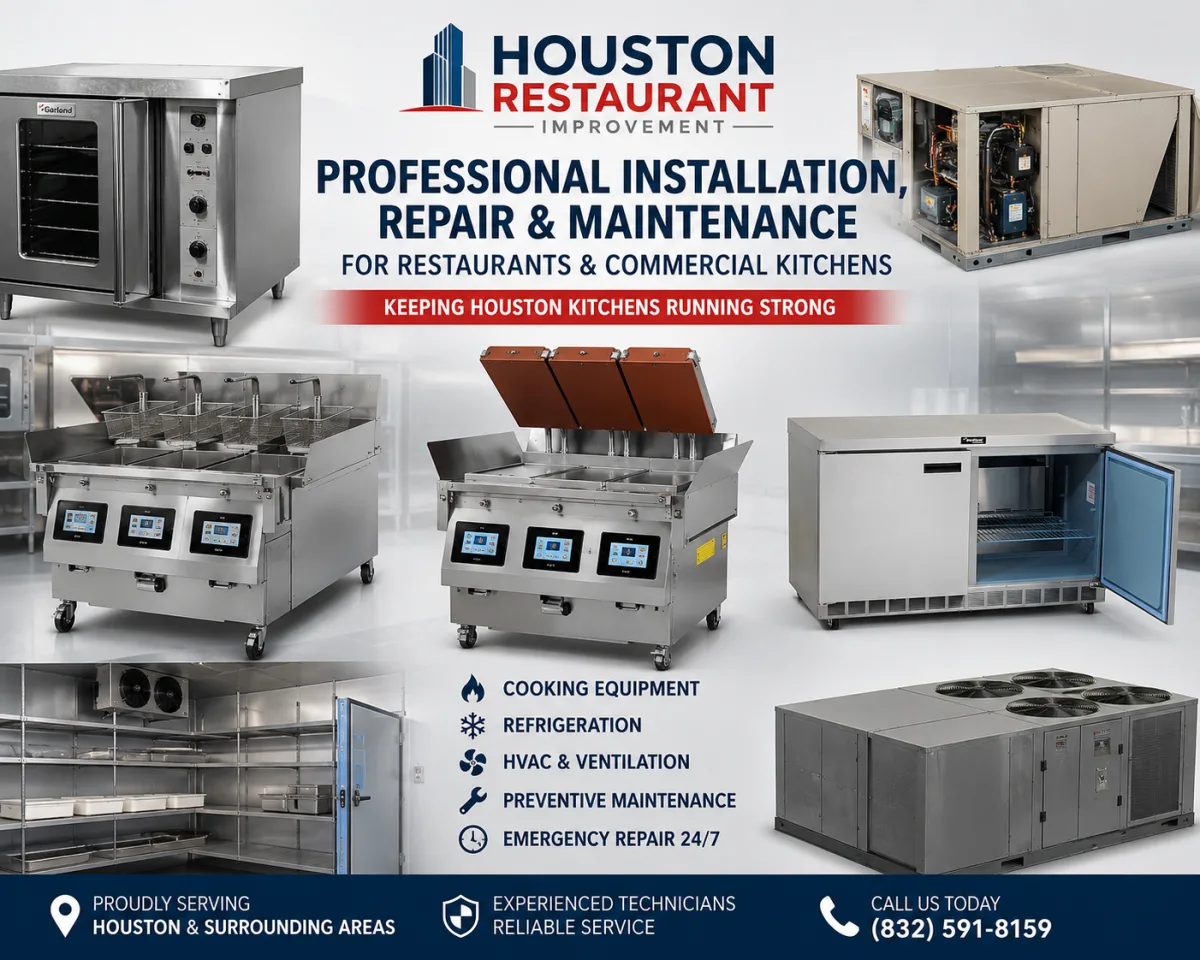 Restaurant Equipment Repair Houston | Commercial Oven Experts