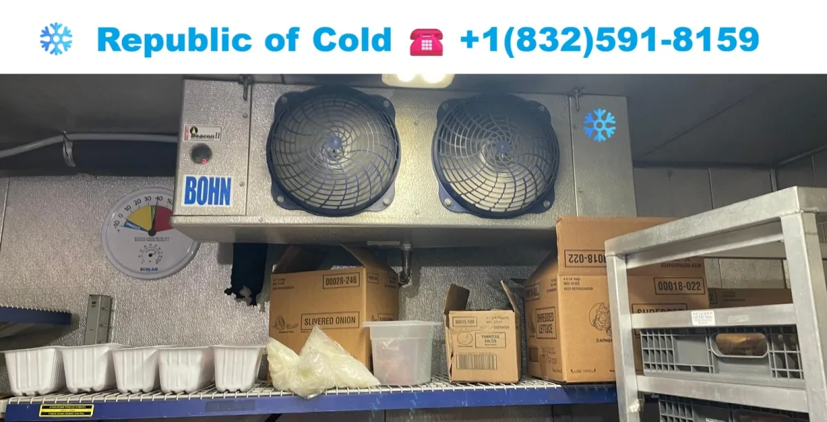 Houston: Walk-in freezer - maintenance and repair
