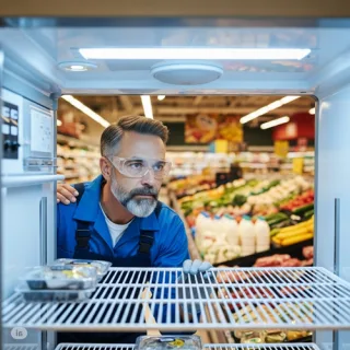 Ice Build-Up or Leaking Walk-In Freezer! Call Houston Experts