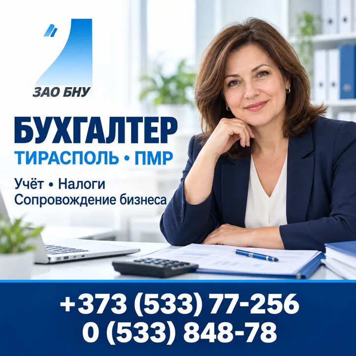 Аутсорсинг бухгалтерии в Тирасполе и Бендерах